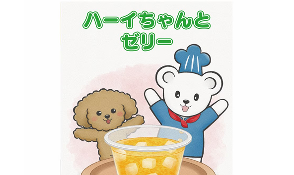 ハーイちゃんとゼリー