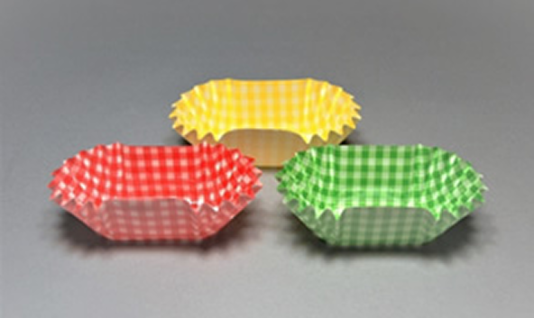 お惣菜カップ（小判型）